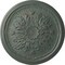 Ekena Millwork Luton Ceiling Medallion (Fits Canopies up to 1 1/8"), 15 3/4"OD x 5/8"P, Cloud Burst Crackle CM16LUCBC - alternate 1